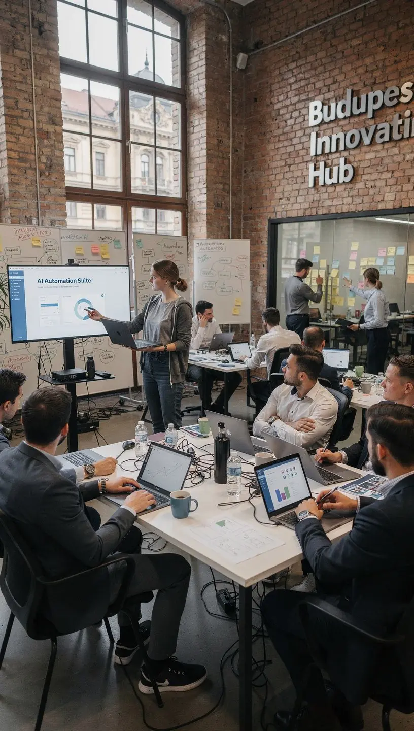 Professional team collaboration